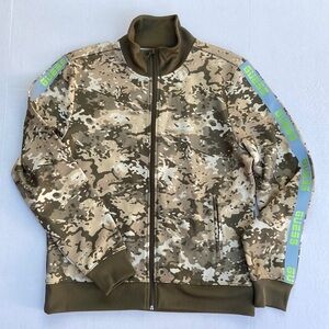 New GUESS Mens Zip Up Sweater SZ M